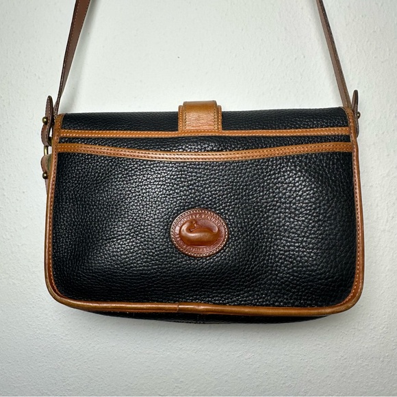 Dooney Bourke Vintage Equestrian All Weather Crossbody Bag With Gold Accents - Picture 5 of 16